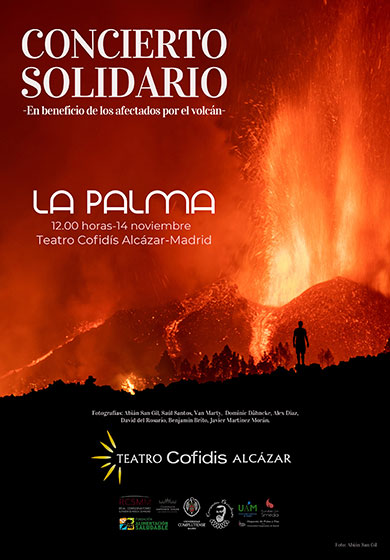 Un volcán solidario