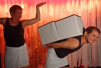 Imagen de '¿Dónde vas, hijo de gruta? de NoTime Teatro