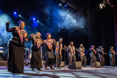 Imagen del XVII Grandes del Gospel en el Fernán Gómez Centro Cultural de la Villa