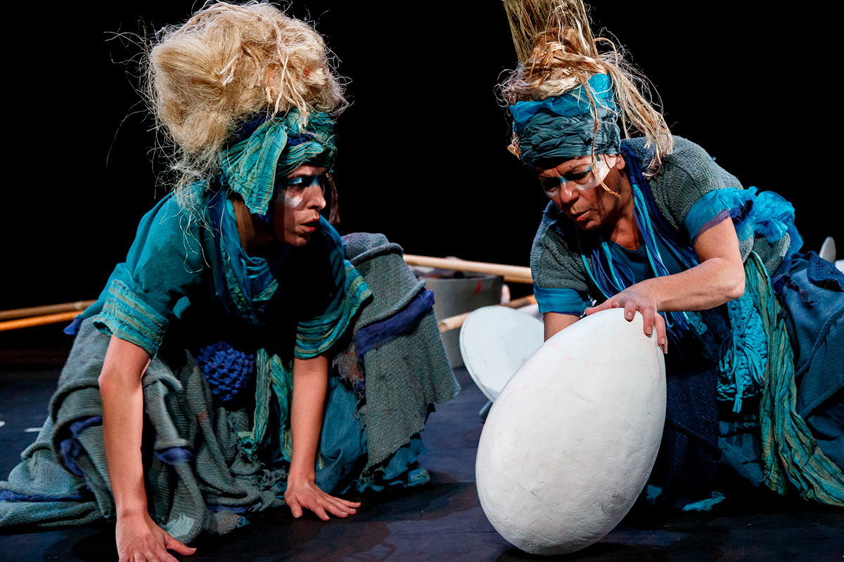 Imagen del espectáculo teatral 'Nómadas'