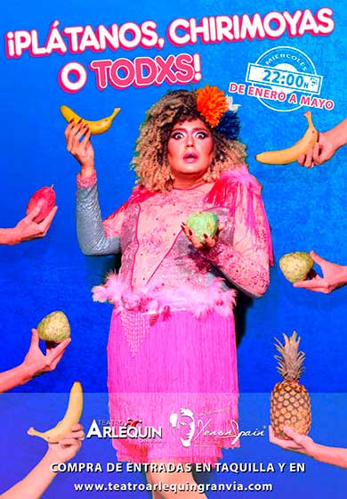 ¡Plátanos, chirimoyas o todxs!