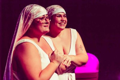 Imagen de 'Gordas' de Carlos Mesa en los teatros luchana
