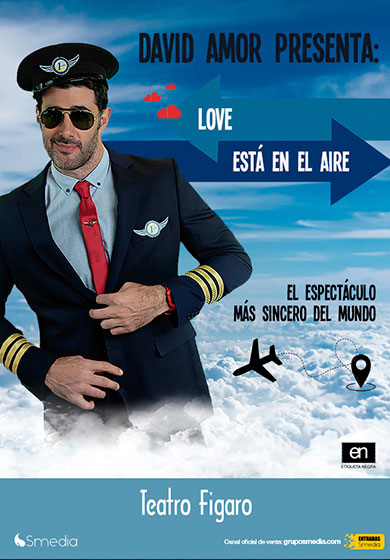 David Amor: Love está en el aire → Teatro Arlequín Gran Vía