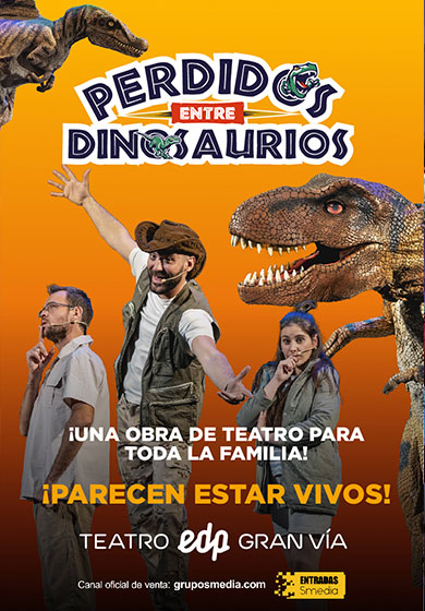 Perdidos entre dinosaurios - Teatro Madrid