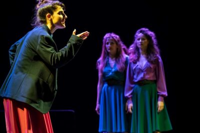 Imagen del espectáculo teatral 'Adiós, dueño mío' en el Teatro Bellas Artes