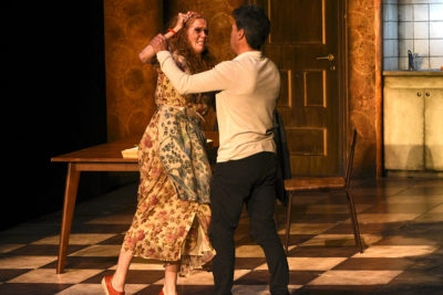 Imagen del espectáculo teatral 'La Coartada' en el Teatro Bellas Artes