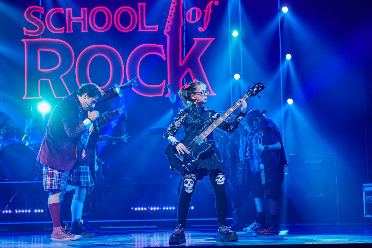 School of rock, el musical Teatro Madrid