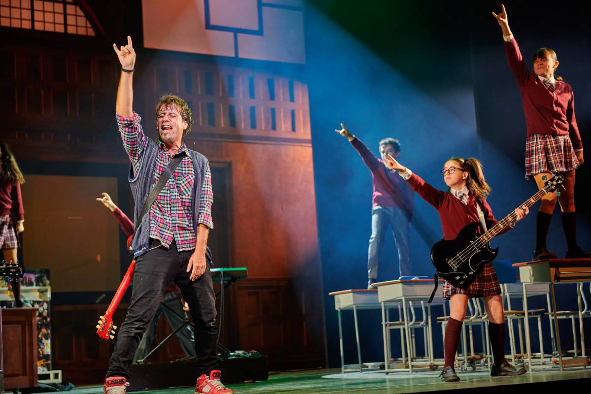 School of rock, el musical Teatro Madrid