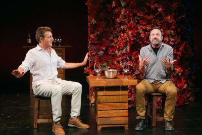 Imagen del espectáculo teatral 'Entre copas' en el Teatro Reina Victoria