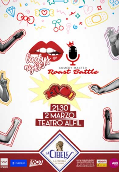 Ladys Night Roast Battle (Batalla final) → Teatro Alfil
