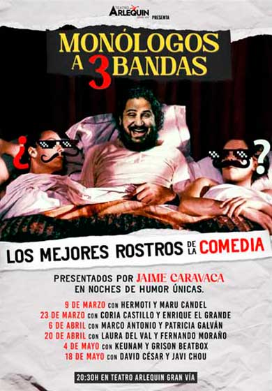 Monólogos a 3 bandas