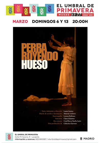 Perra royendo hueso → El Umbral De Primavera