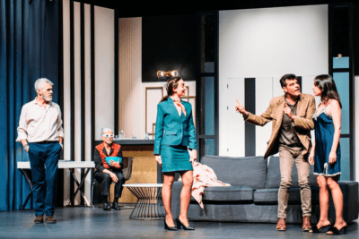 imagen de la obra 'Boeing, boeing' dirigida por Ricard Reguant