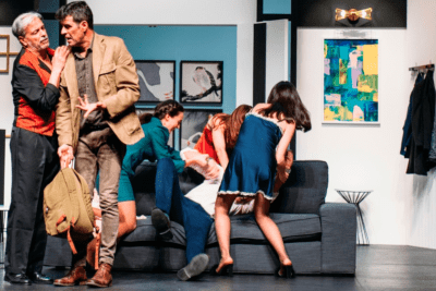 imagen de la obra 'Boeing, boeing' dirigida por Ricard Reguant