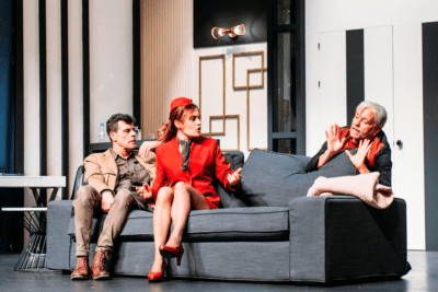 imagen de la obra 'Boeing, boeing' dirigida por Ricard Reguant