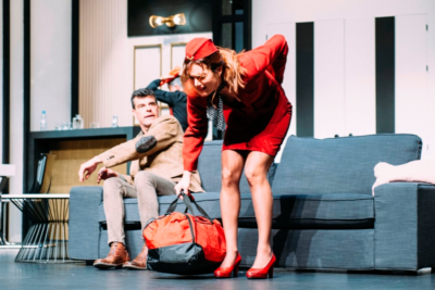 imagen de la obra 'Boeing, boeing' dirigida por Ricard Reguant