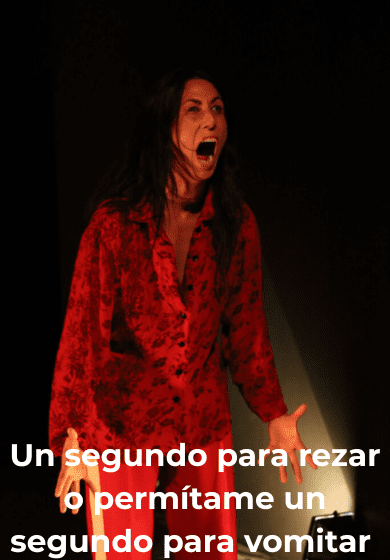 Un segundo para rezar o permítame un segundo para vomitar