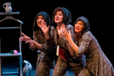 Imagen de la obra teatral 'El viento es salvaje' en la Sala Teatro Cuarta Pared
