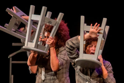Imagen de la obra teatral 'El viento es salvaje' en la Sala Teatro Cuarta Pared