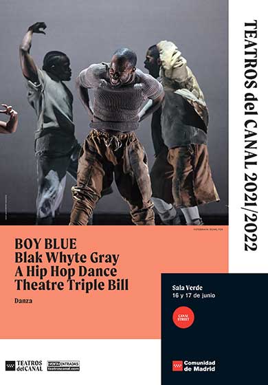 Canal Street: Blak Whyte Gray. A Hip Hop Dance Triple Bill → Teatros del Canal