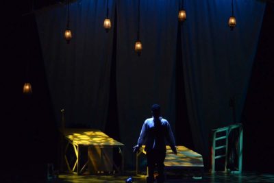 Imagen del espectáculo teatral 'El manuscrito de indias' en la Sala Mirador