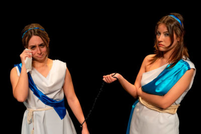 Imagen del espectáculo teatral Petit Katarsis. El loco Olimpo de los sentimientos en la Sala Mirador