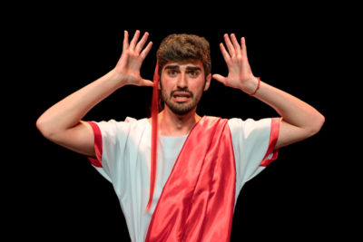 Imagen del espectáculo teatral Petit Katarsis. El loco Olimpo de los sentimientos en la Sala Mirador