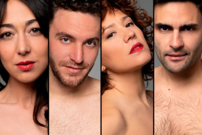 Imagen del espectáculo teatral 'un pequeño asesinato sin consecuencias' en el Teatro Lara