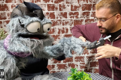 Imagen del espectáculo teatral 'Los improñecos' en Nave 73