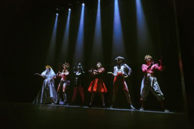 Imagen del espectáculo teatral 'la esclava del demonio' de Esther Berzal