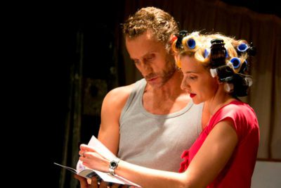 Imagen del espectáculo teatral 'Yoy say tomato' en el Teatro del Barrio