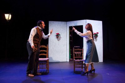 Imagen de 'Homenaje a los Álvarez Quintero' de Alfonso Sánchez