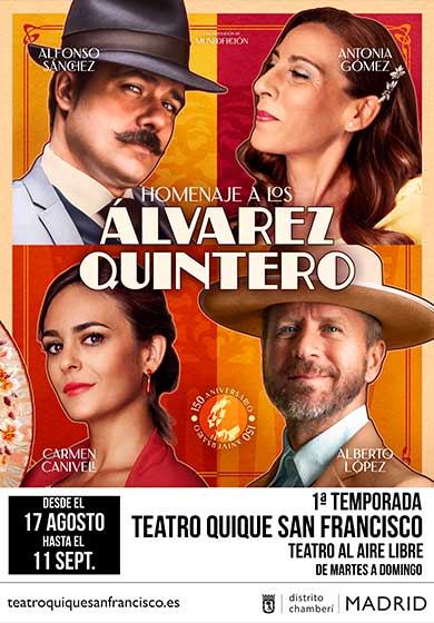 Homenaje a los Álvarez Quintero → Teatro Quique San Francisco