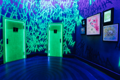 imagen de la exposición 'Tim Burton: el laberinto'