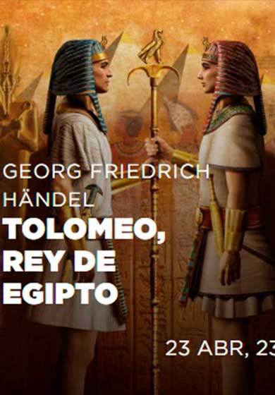 Georg Friedrich Händel: Tolomeo, rey de Egipto
