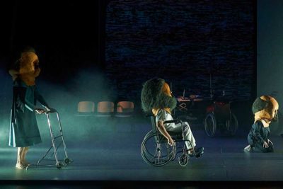 Imagen de El peso de un cuerpo de Victoria Szpunberg en el Teatro Valle-Inclan