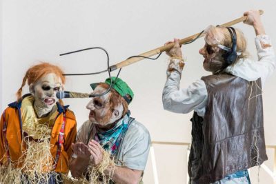 Imagen de Farm Fatale dirigida por Philippe Quesne en el Teatro Valle-Inclán