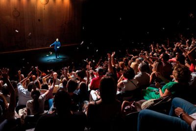 Imagen del espectáculo teatral 'Flipar'
