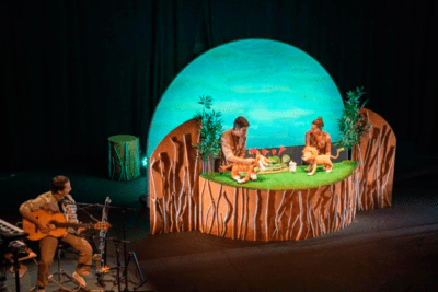 imagen de la obra 'Las aventuras del león vergonzoso'