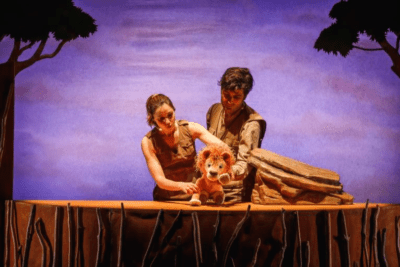 imagen de la obra 'Las aventuras del león vergonzoso'