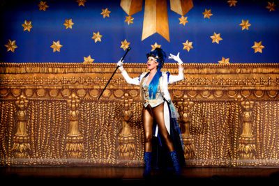 Imagen del espectáculo teatral 'Caperuza roja, un musical feroz'