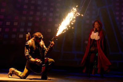 Imagen del espectáculo teatral 'Caperuza roja, un musical feroz'