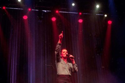 Imagen del espectáculo teatral 'Fea' de Natalia Baldebenito en el Pequeño Teatro Gran Vía