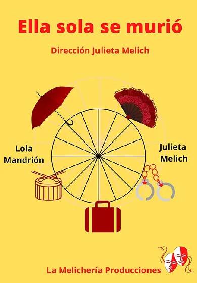 Ella sola se murió