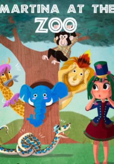 Martina at the zoo