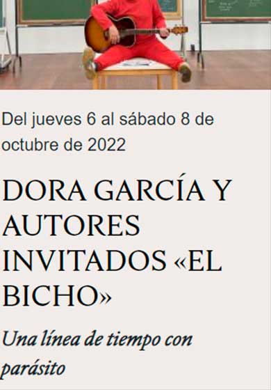 Una línea de tiempo con parásito → Teatro Condeduque