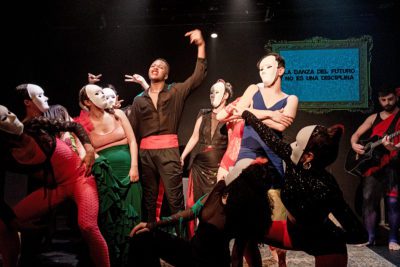 Imagen del espectáculo teatral 'La danza del futuro' en Nave 73
