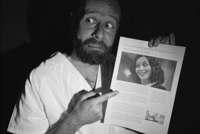 Imagen del espectáculo teatral Piantao. Balada para un loco en Nave 73