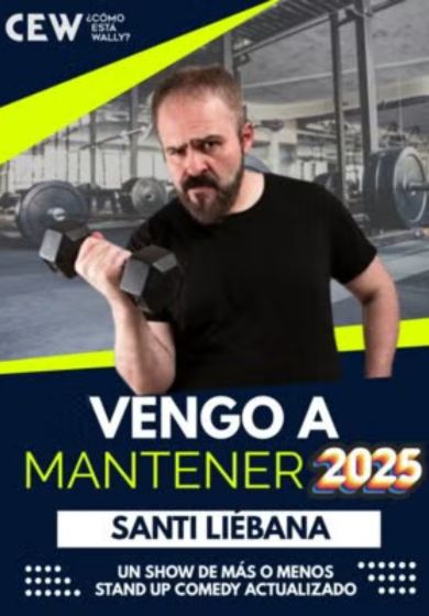 Santi Liébana: Vengo a mantener