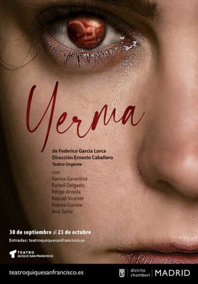 Ernesto Caballero: Yerma → Teatro por confirmar